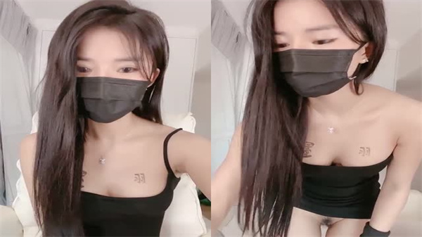 冰冻泡泡露脸首秀！性感黑丝诱惑，美乳粉穴高清特写